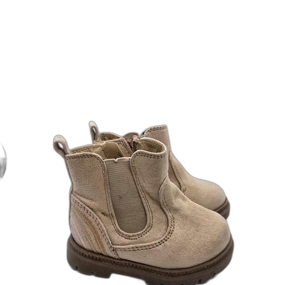 Wonder Nation Size 3 Kids Tan Ankle Boots